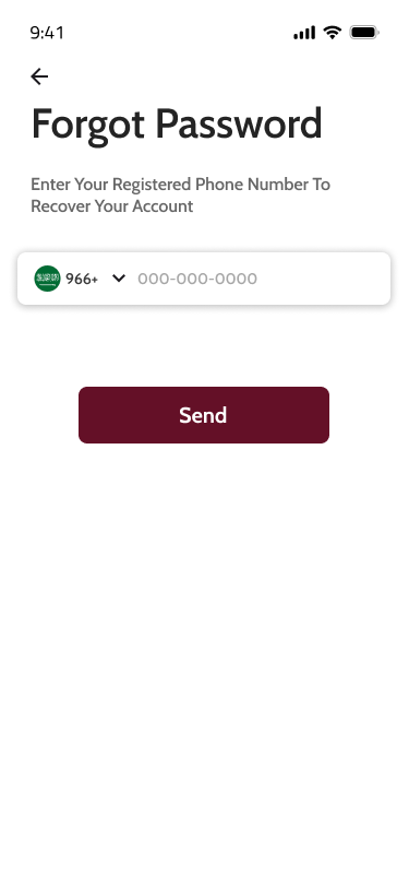 Forgot Password